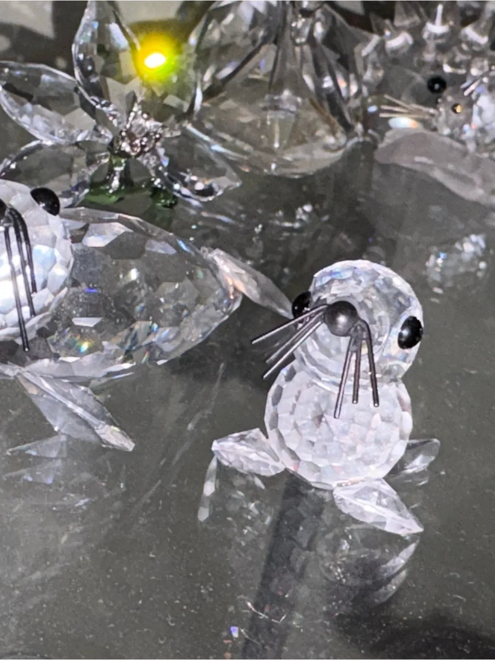 Swarovski Retired Mom and Baby Seals, Mint, Have to Check if Boxes